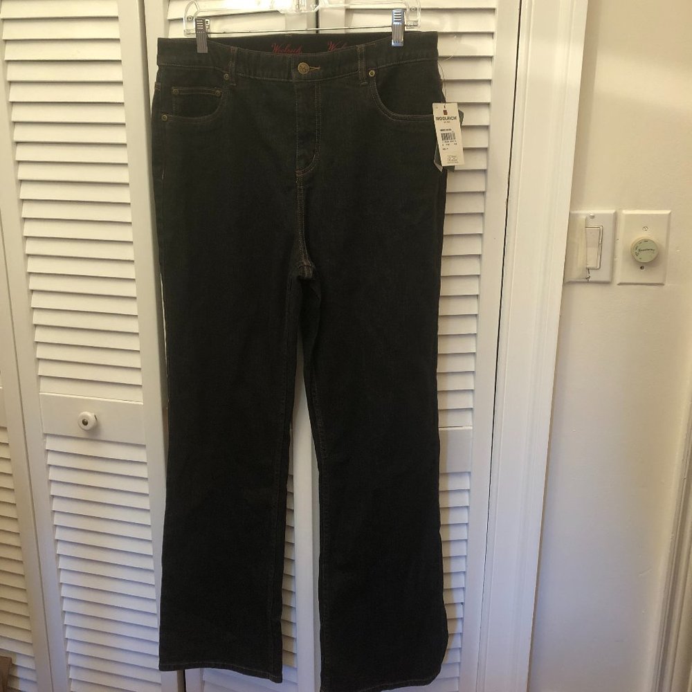 Woolrich Black Boot Cut Women Jeans